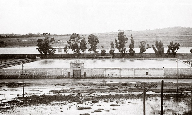 Estadio Almarjal, 1954.