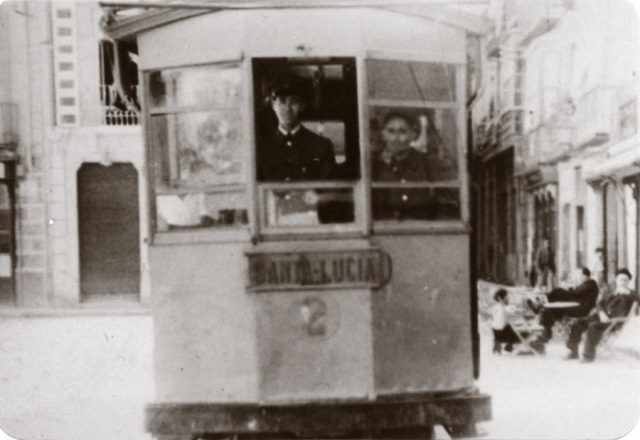 Tranvía de Santa Lucía.